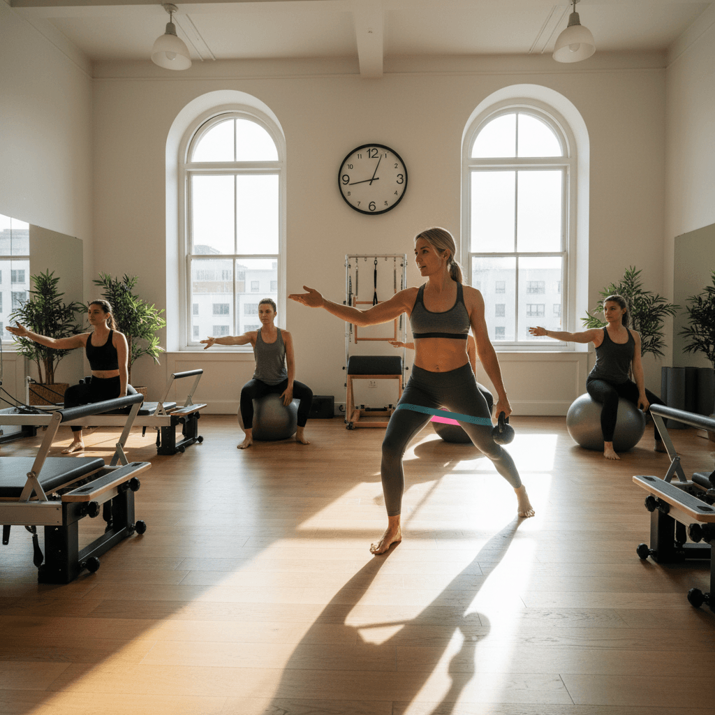 Renata Machado, instrutora de Pilates especializada em circuito funcional